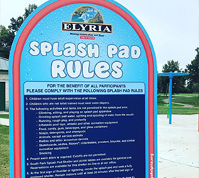 Outdoor Waterpark Signage